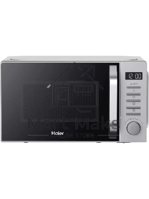Микроволновая печь Haier HMB-DG208SA серебристый, 20 л, 800 Вт, переключатели - кнопки, поворотный механизм