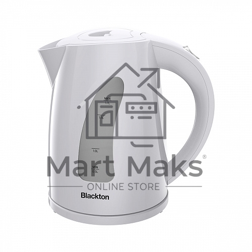 Электрочайник Blackton Bt KT1706P серый, 1.7 л, 2200 Вт, скрытый нагревательный элемент