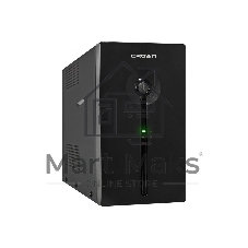 Источник бесперебойного питания CROWN CMU-SP1200IEC/1200 ВА\720 Вт/8 х IEC320 C13, 1 х IEC320 C13 Bypass