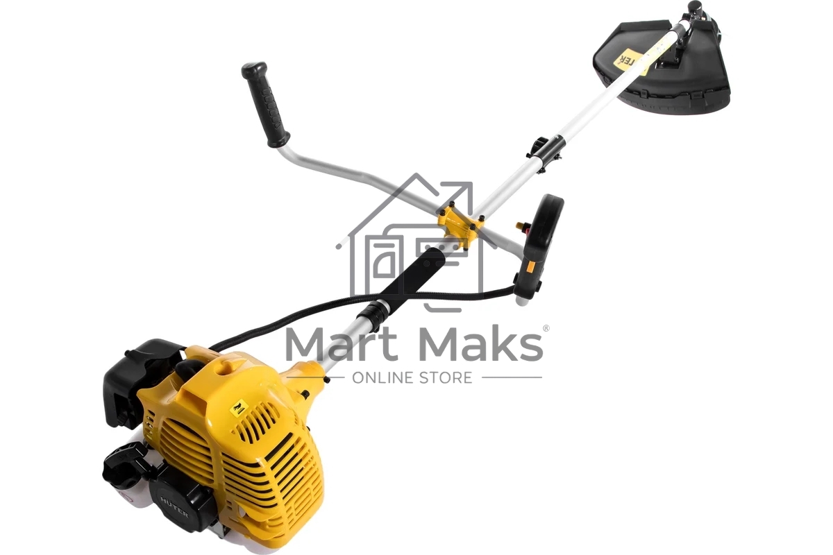 Бензиновый триммер Huter GGT-2500S2-х тактный, 2,5 кВт, ширина 255мм, бак 700мл, 7кг