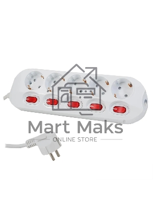 Бытовой удлинитель СТАРТ C/У S 5х1-ZDIV