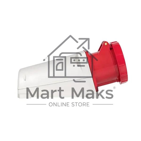 Розетка стационарная наружная EKF 135 ps-135-63-380 63А 380В 3P+РЕ+N IP67
