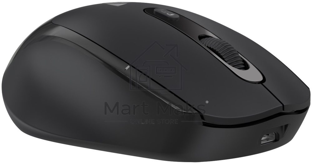 Мышь беспроводная Defender Vision MS-376 черный, 1600 dpi, радиоканал, Bluetooth, USB, кнопки - 4