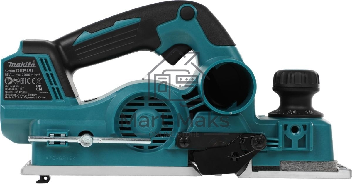 Рубанок Makita DKP181Z 82мм 12000об/мин