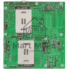 Серверная материнская плата ASRock GNR2D16-2T, 2xE2 (LGA 4710), встроен в процессор, 16xDDR5, 0xSATA, 2xM.2, 5xPCIe 5.0 x16, 1xVGA, 2x10Gb LAN, IPMI, 2xUSB-A 5Gbps, SSI EEB