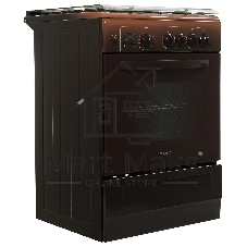 Плита газовая Gefest ПГ 6100-03 0003 коричневый, конфорок 4 шт, духовка 52 л, 60 см x 85 см x 60 см