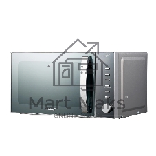Микроволновая печь Steba MIC 2140 CERAMIC серебристый, 20 л, 800 Вт, переключатели - электронное управление