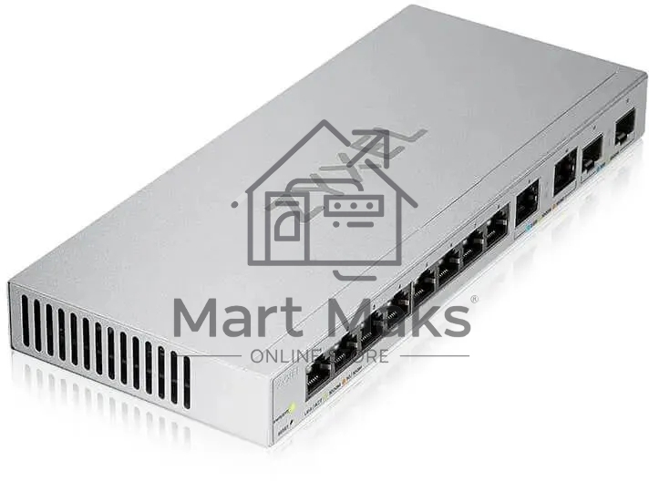 Коммутатор Zyxel XGS1210-12-ZZ0102F 8x1Гбит/с 2x2.5Гбит/с 2SFP+ управляемый