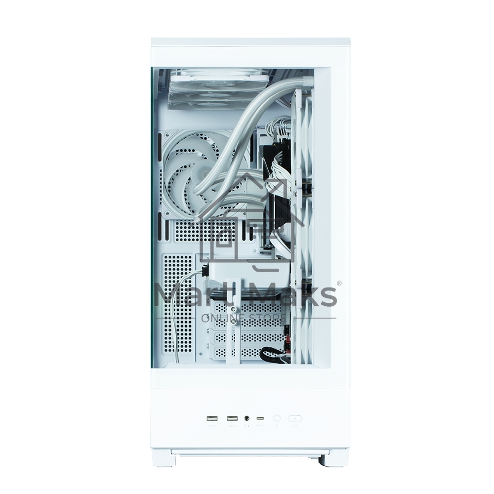 Компьютерный корпус ZALMAN P50 DS, ATX, WHITE, WINDOW, 2x3.5