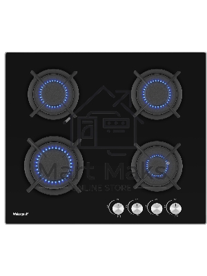 Газовая варочная панель Weissgauff HG 640 BG