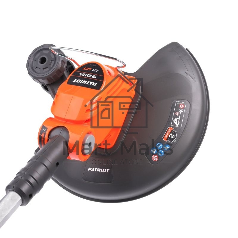 Триммер аккумуляторный PATRIOT TR4024XL, 40B платформа LCT, ширина кош. 30см, запасная леска, один АКБ (4,0А*ч) и ЗУ