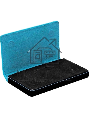 Чехол для визитных карт Piquadro Blue Square PP1263B2/N черный натур.кожа