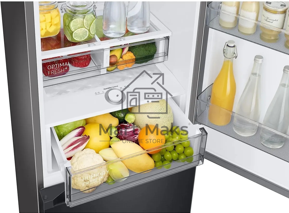 Холодильник Samsung RB34C7B5EB1/EF 2-хкамерн. черный мат. инвертер