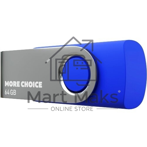 Флешка USB More Choice MF64-4 USB 64Gb 2.0 синий