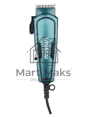 Машинка для стрижки Hyundai H-HC7171 черный/нефритовый 8Вт (насадок в компл:4шт)