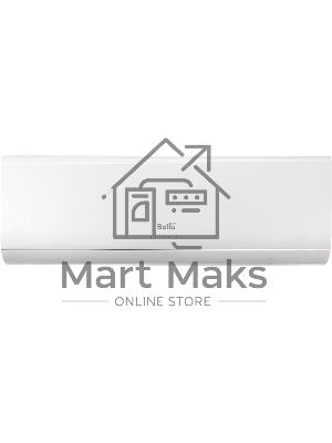 Блок внутренний сплит-системы Ballu BSAG/in-12HN8 12000 BTU, 32 м², 28 дБ, охлаждение, обогрев, осушение, белый