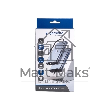 Док-станция Gembird UHB-D4, USB Type-C PD87W, USB, Jack 3.5, SD/TF, HDMI, RJ45, VGA, USB