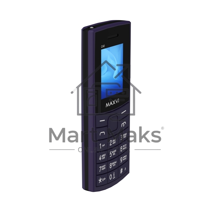 Мобильный телефон Maxvi C40 фиолетовый