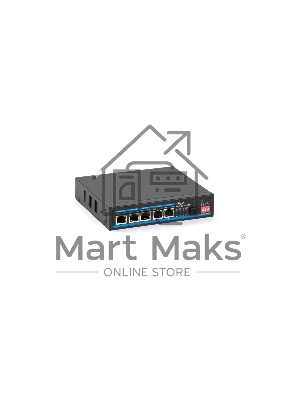 Коммутатор бесперебойный SKAT PoE-5E-1S UPS POE 120Вт порты: 5-Ethernet 1-Uplink