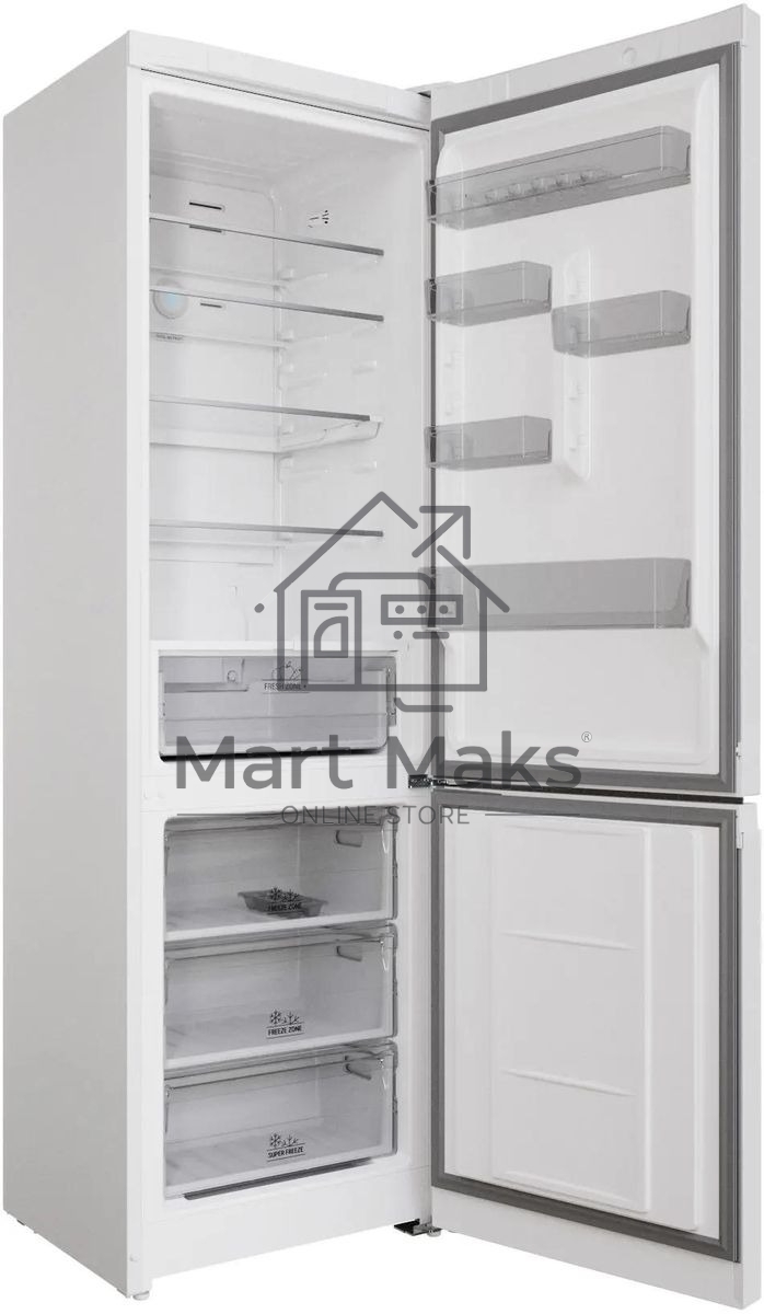Холодильник Hotpoint HT 7201I W O3 белый двухкамерный 239/83л морозилка снизу