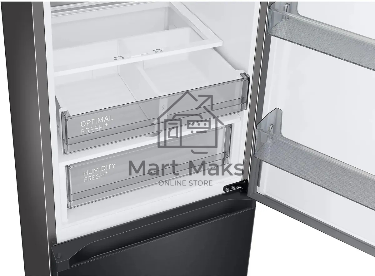 Холодильник Samsung RB34C7B5EB1/EF 2-хкамерн. черный мат. инвертер