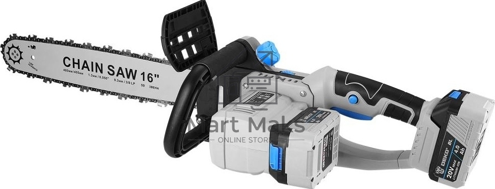 Пила цепная аккумуляторная бесщеточная DEKO DKCHS 40 PRO, 16