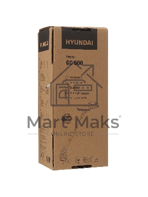 Триммер электрический Hyundai GC 600, от сети, 400 Вт