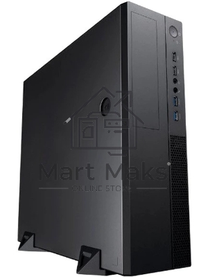 Компьютерный корпус Slim Case Powerman EL510 Black PM-300ATX U3.0*2+U2*2+A(HD): fan 9см; intrusion switch