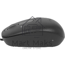 Мышь Logitech M86 черный оптическая 1000dpi USB для ноутбука (910-007661)