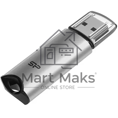 Флешка USB R/W 32Gb Silicon Power Marvel M02, USB 3.0, Серебро