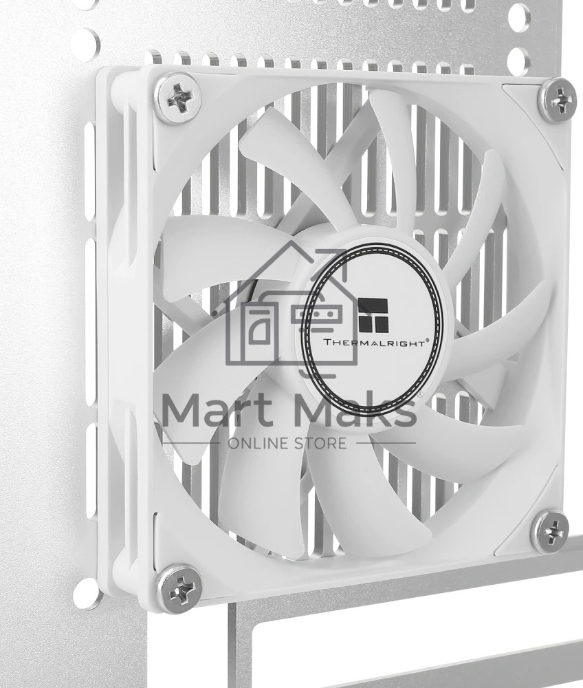 Вентилятор корпусный Thermalright TL-8015W (80x80x15mm, 4-pin PWM, 28.4CFM, 23.3dBA, 2200RPM, White)