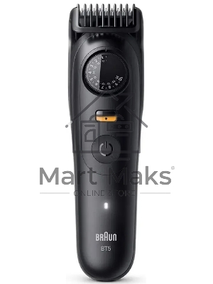 Триммер Braun BT5520 черный (насадок в компл:3шт)