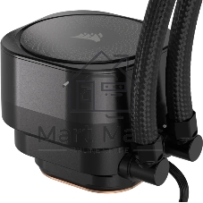 Система жидкостного охлаждения Corsair NAUTILUS 240 ARGB (240мм, черный, ARGB/ Fans: 2x120мм, 74.37CFM, 34dBA, 2100RPM/ S: 1851, 1700, AM5, AM4)