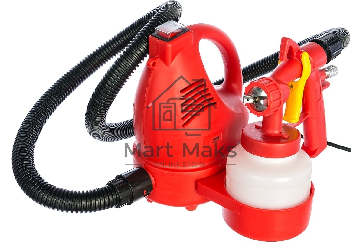 Краскопульт электрический FUBAG 100173 easypaint s500/1.8 230-270мл/мин 0.2 бар бачок 0.5л 1.8мм