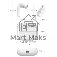 Беспроводные наушники Xiaomi ZMI PurPods Pro Wireless Noise Cancelling Earphone TW100ZM (ZMKTW100GLWH)