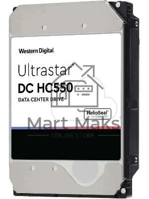Жесткий диск Western Digital SAS 16Tb 7200RPM 12Gb/S 512MB DC HC550 0F38357 WD