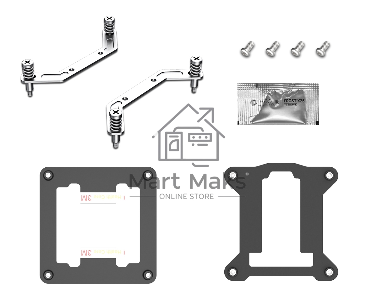 Кулер ID-COOLING IS-28i BLACK черный 92мм 3600rpm 35.8db 65W 28мм
