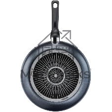 Сковорода Tefal Force 4218028 круглая 28см покрытие: антипригарное ручка несъемная (без крышки) черный (9100048317)