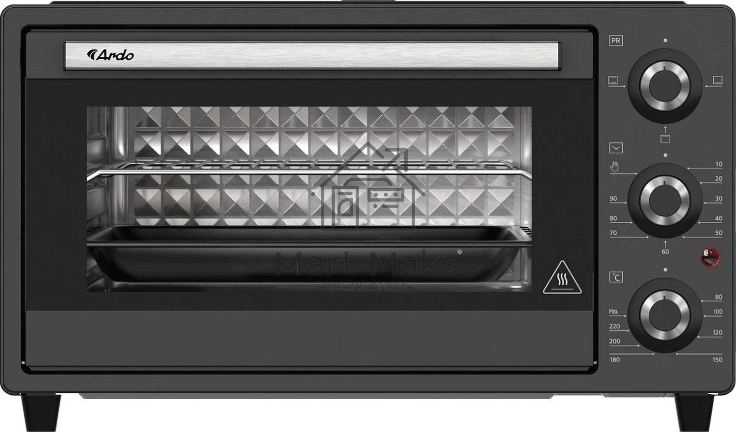 Мини-печь ARDO MO2531A2 серый