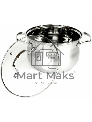 Набор посуды KELLI KL-4209 6 пред. Кастрюля с жаропрочной стекл. крышкой 2.1 л. Кастрюля с жаропрочной стекл. крышкой 3 л. Кастрюля с жаропрочной стекл. крышкой 4 л. Высококачественная нерж. сталь 18/10. 5-ти слойное капсульное дно.