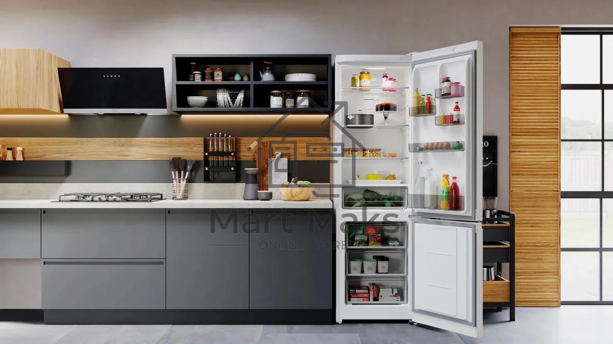 Холодильник Hotpoint HT 5200 W белый двухкамерный 247/78л морозилка снизу, No Frost