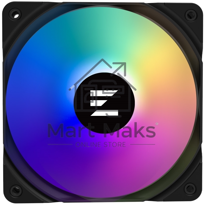 Вентилятор для корпуса Zalman ZM-AF120 ARGB черный, 120 мм, 2000 об/мин, 29.7 дБ, 4 pin