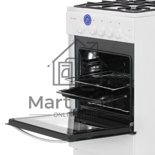 Плита газовая Gefest ПГ 3200-06 К35 белый, конфорок 4 шт, духовка 42 л, 50 см x 85 см x 53 см