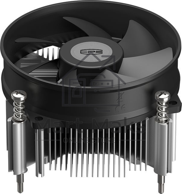 Устройство охлаждения (кулер) PcCooler R95-I черный 95мм алюминий+медь 2800rpm 31.2db 4-pin 95W 60мм