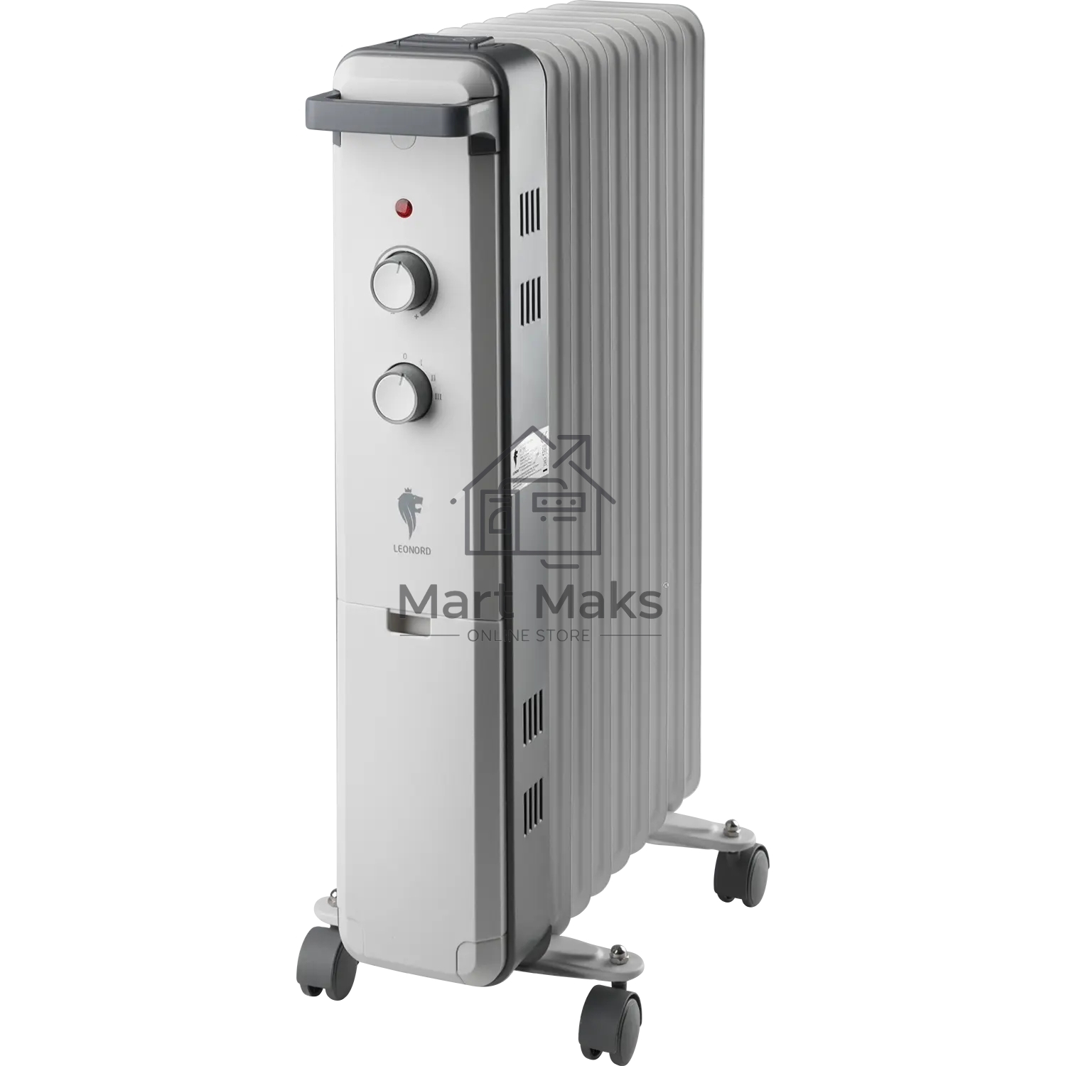 Радиатор масляный LEONORD LE-2009 9 секц. 2 кВт (110275)