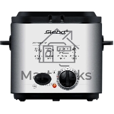 Фритюрница-фондю Steba DF 95 серебристый/чёрный, 840 Вт, 1.2 л, 0.4 кг, антипригарное покрытие