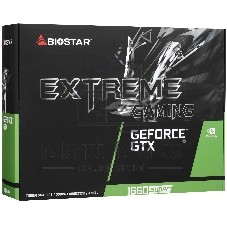 Видеокарта Biostar GeForce GTX 1660 SUPER, 6 GB GDDR6, 192 bit, DisplayPort, DVI-D, HDMI, GPU 1530 MHz