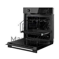 Духовой шкаф Kuppersberg HO 622 B, High-Tech, 78 л, комбинированное управление, дисплей, таймер, 11 режимов, макс. температура 300 градусов, гриль, телескопические направляющие (на 1 уровень), энергоэффективность А, цвет черный, цвет фурнитуры черный