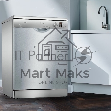 Посудомоечная машина Bosch SMS25AI05E, серебристый, 60 см, 12 компл., сушка конденсационная, 48 дБ, класс A++