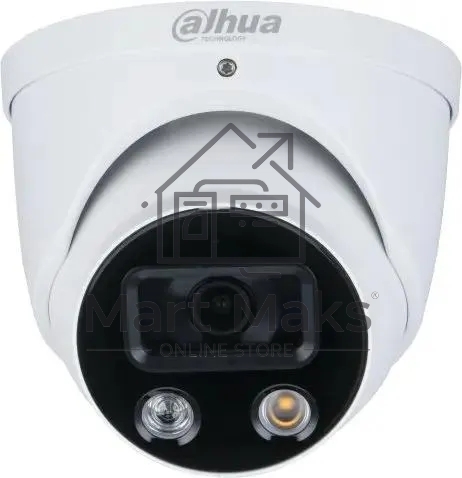 Камера видеонаблюдения IP Dahua DH-IPC-HDW3449HP-AS-PV-0280B-S5 2.8-2.8мм цв. корп.:белый/черный (DH-IPC-HDW3449HP-AS-PV-0280B)